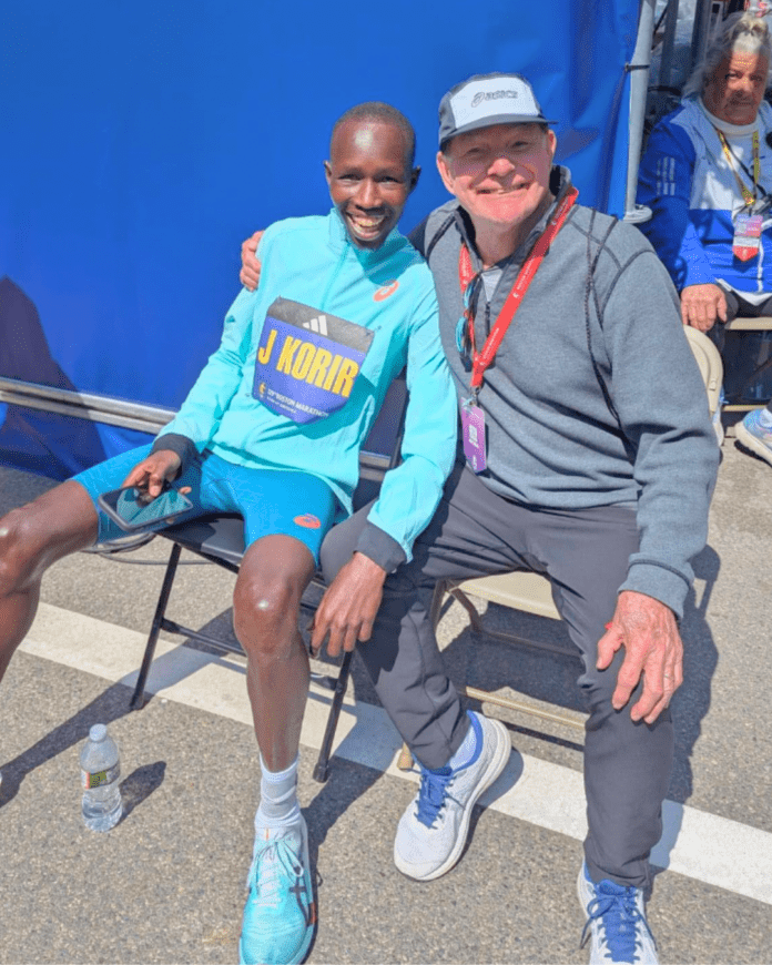 Ron Mann and John Korir