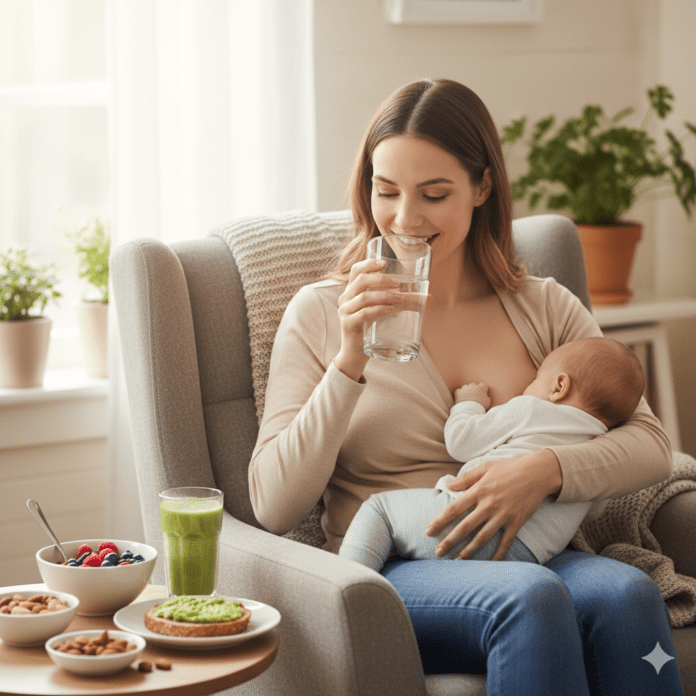 Breastfeeding mother