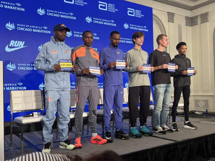 chicago marathon press conference
